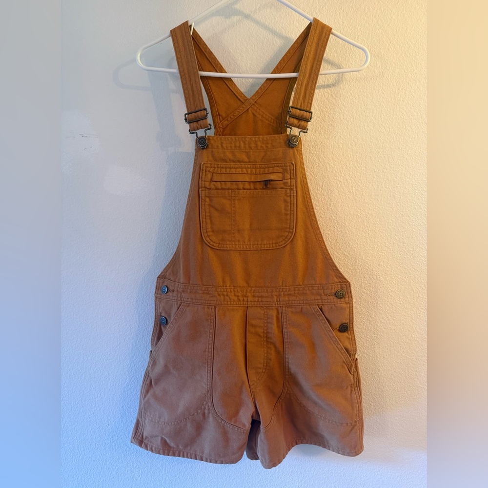 Patagonia Organic Cotton Overalls Umber XS - Picture 2 of 10